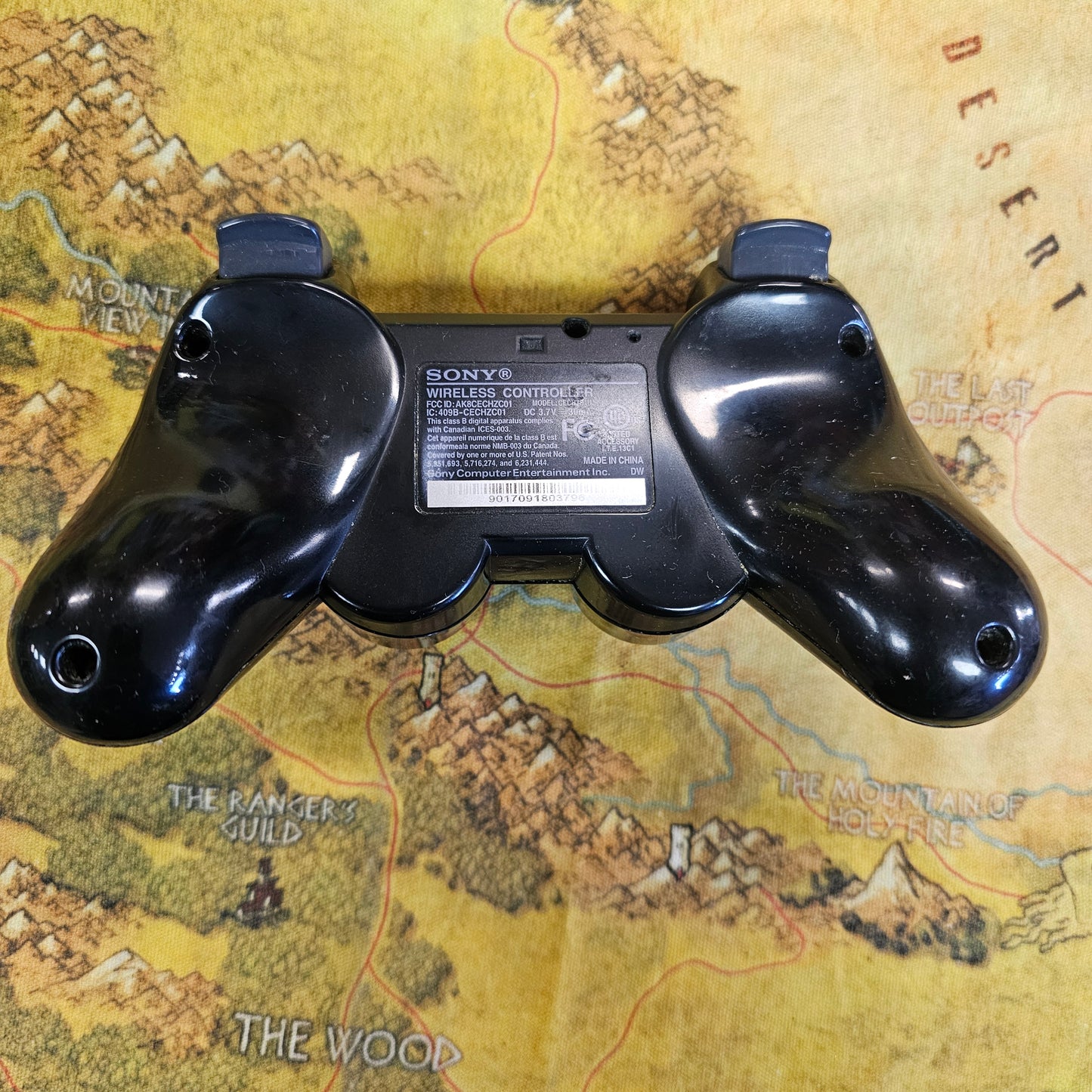116: Black PS3 Controller