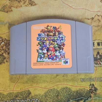 001: Mario Party 3 (Japan Import) - N64