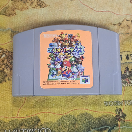 001: Mario Party 3 (Japan Import) - N64