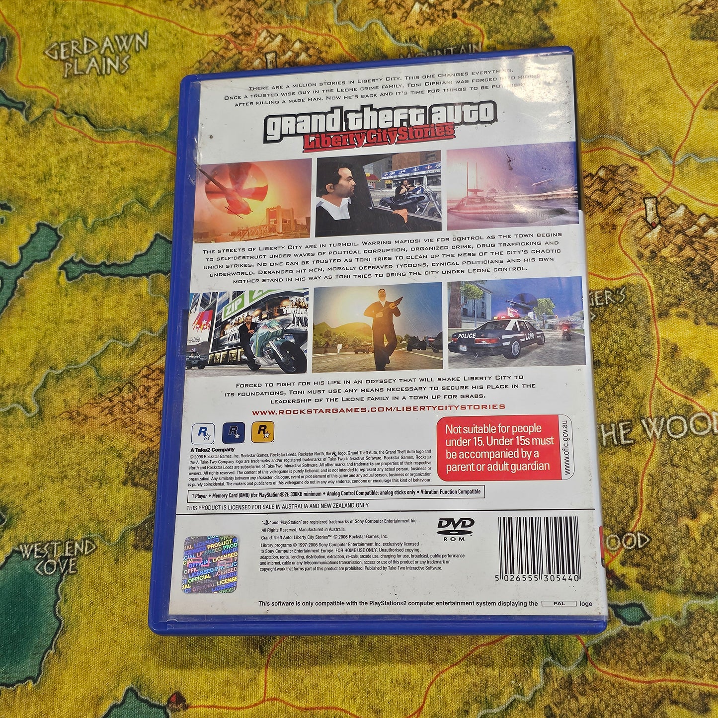 010: GTA Liberty City Stories (PAL) - PS2