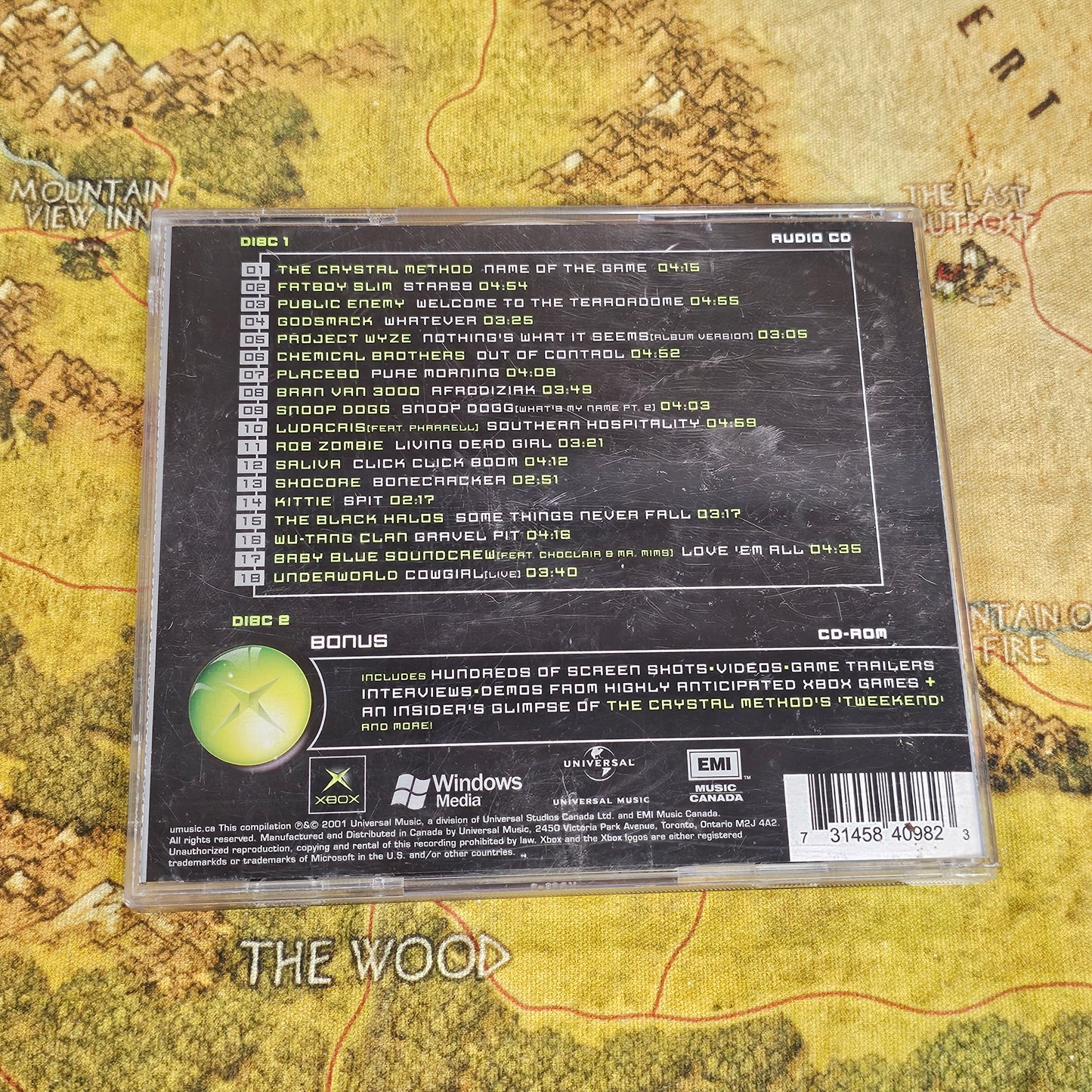 086: Soundtrack 1: The Definitive Xbox Compilation (CDs)