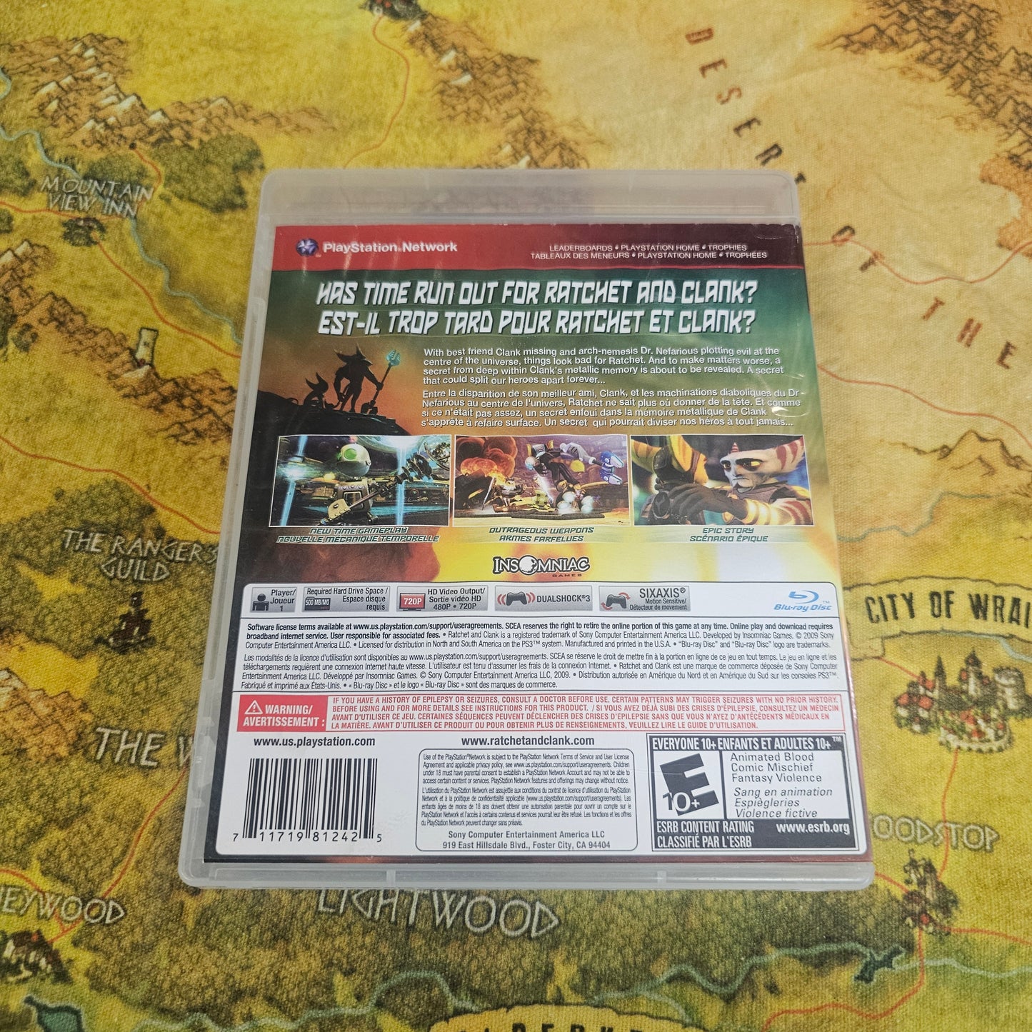 071: Ratchet & Clank Future: A Crack in Time - PS3