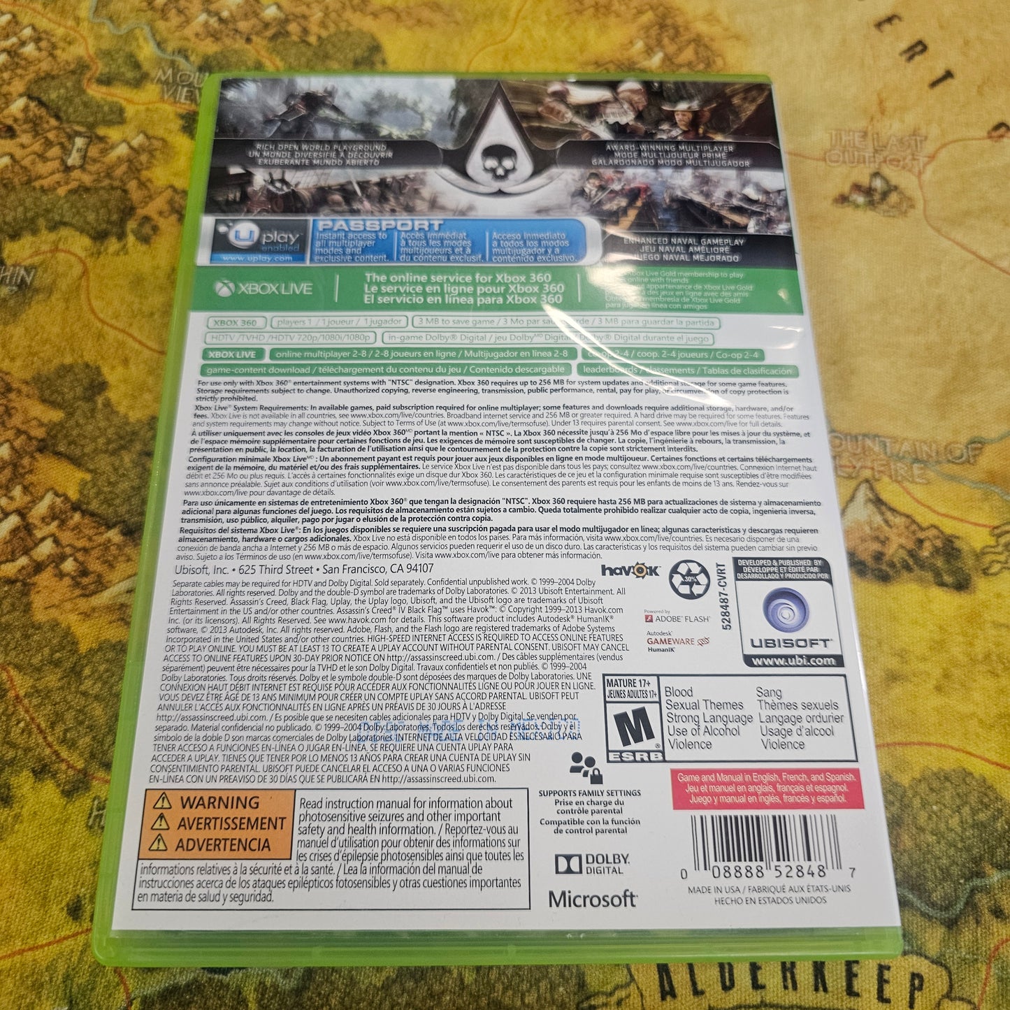057: Assassin's Creed IV: Black Flag - XBox 360