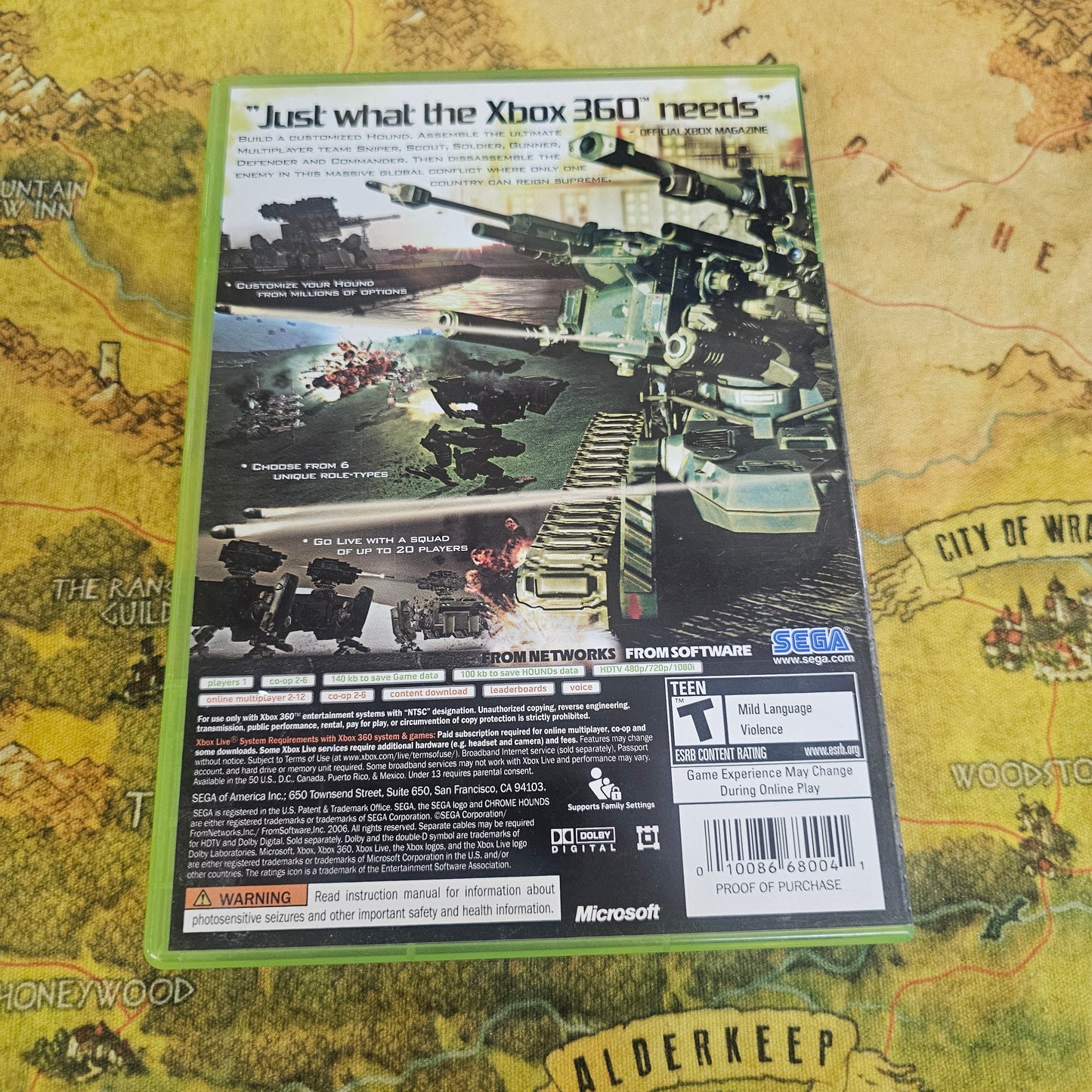 053: Chrome Hounds - XBox 360