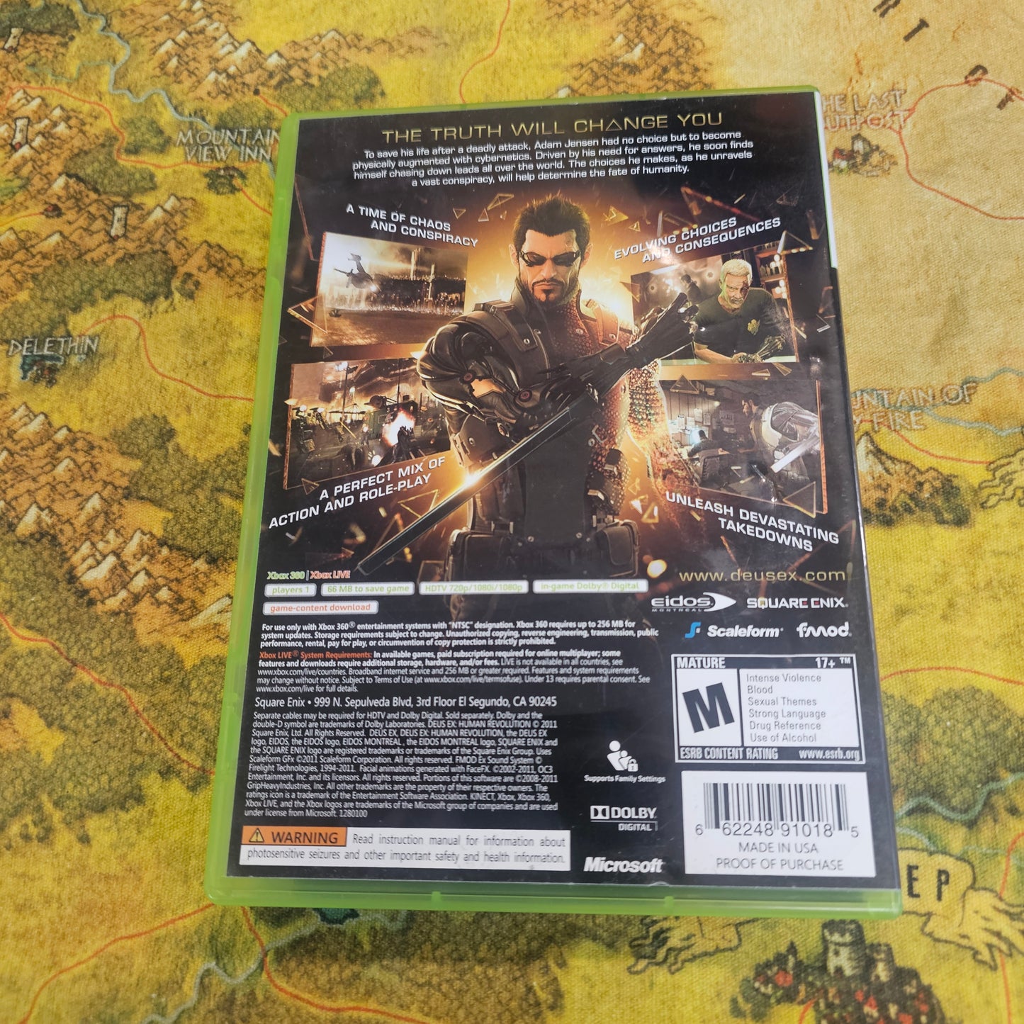 050:  Deus Ex Human Revolution - XBox 360