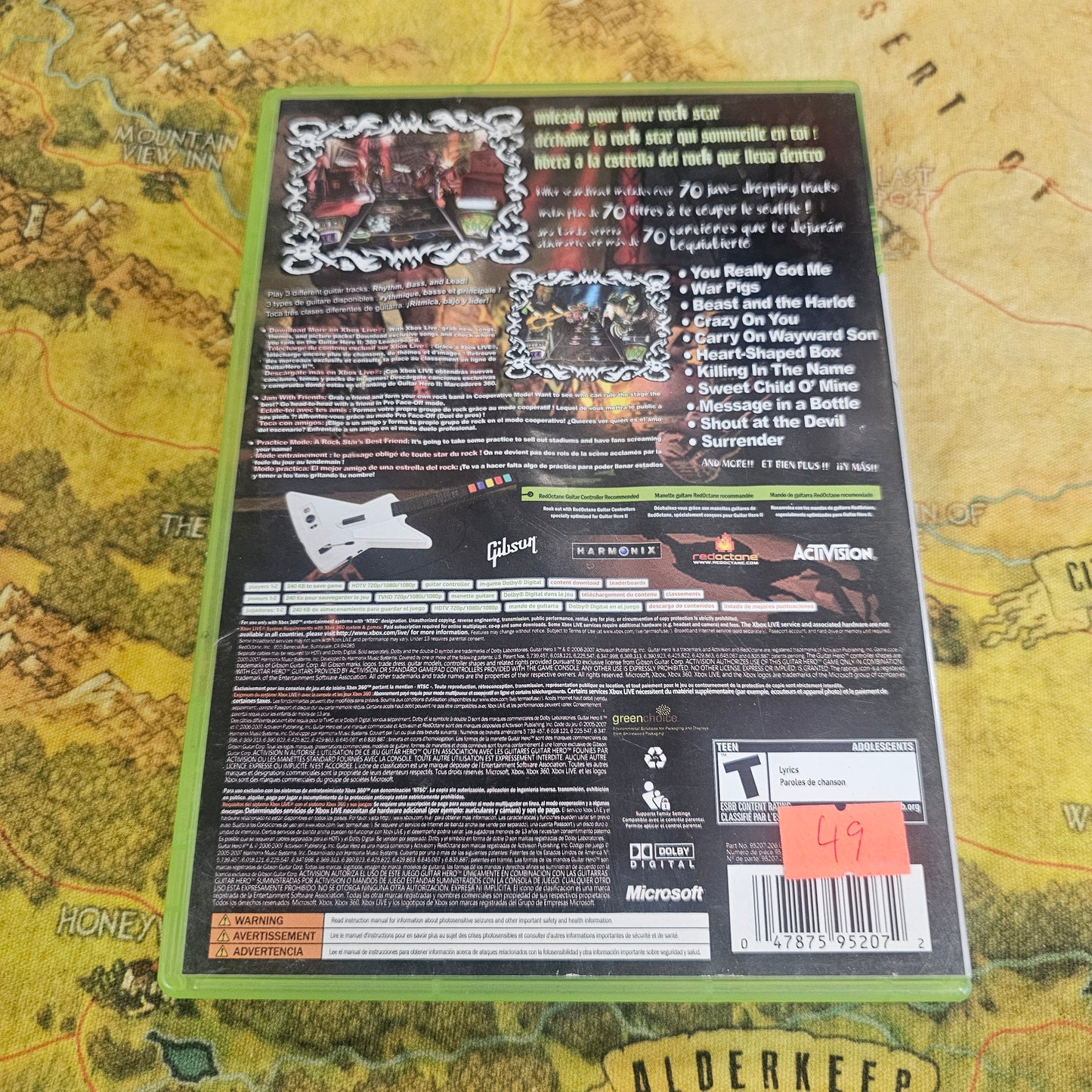 049: Guitar Hero 2 - XBox 360