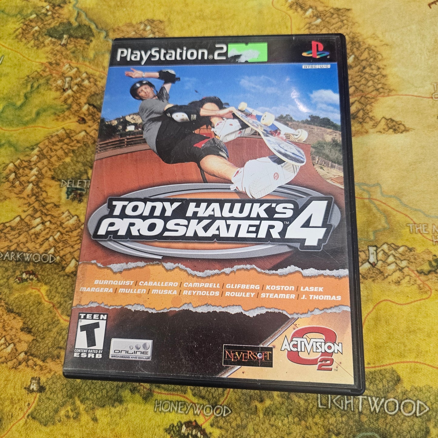038: Tony Hawk's Pro Skater 4 - PS2