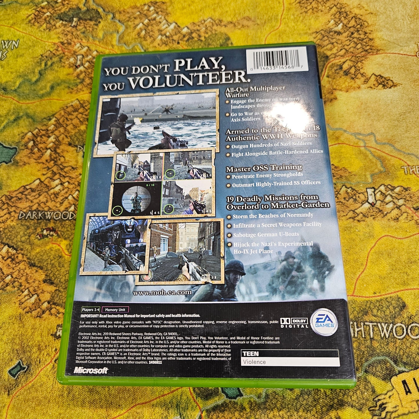 026: Medal of Honor: Frontline - XBox