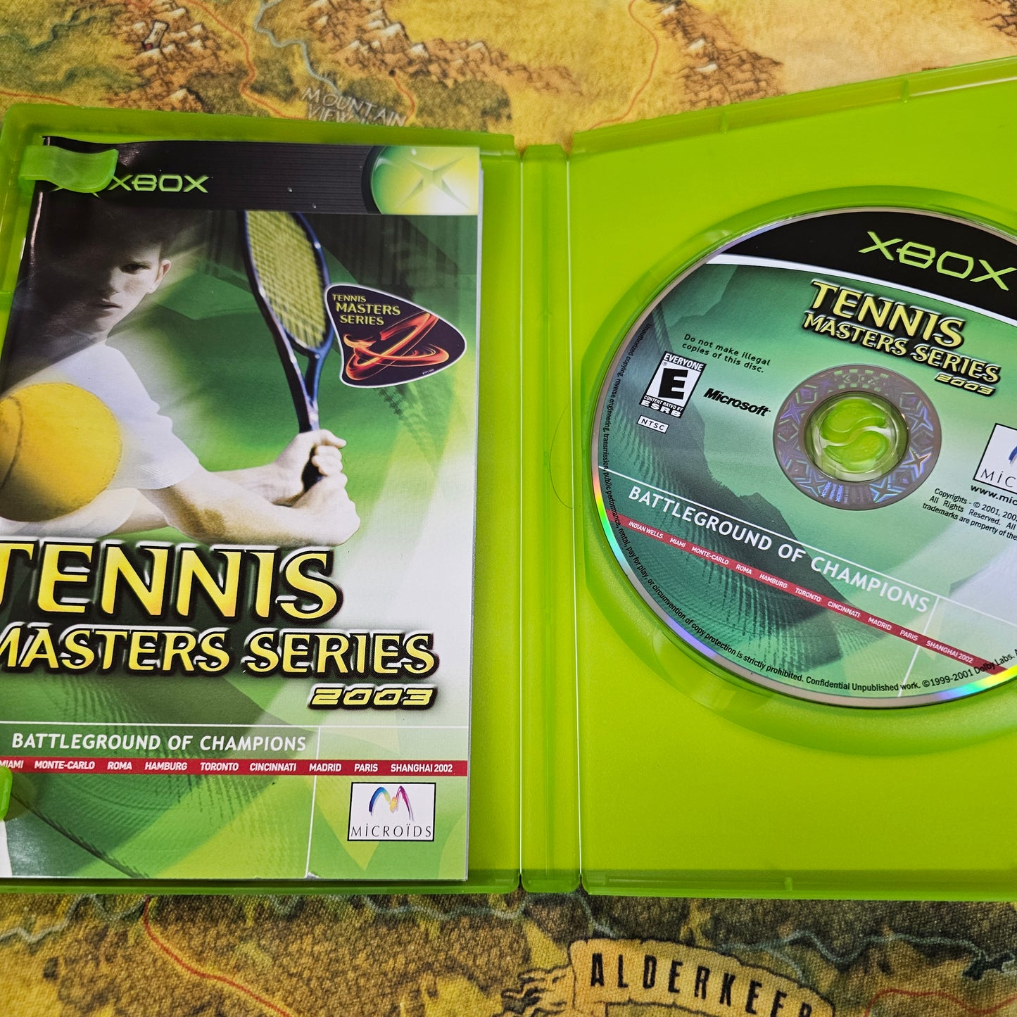 027: Tennis Master Series 2003 - XBox