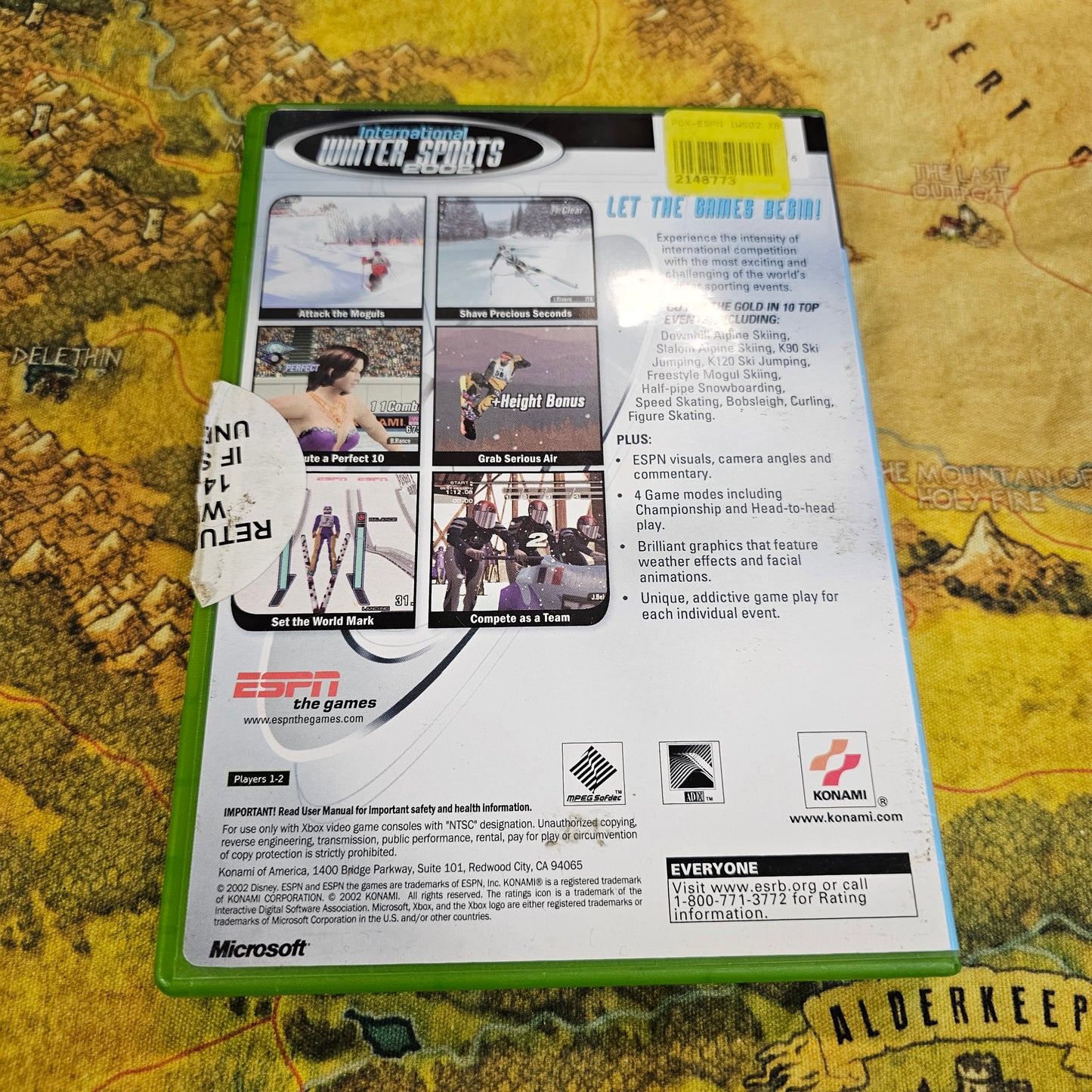 025: International Winter Sports 2002 - XBox