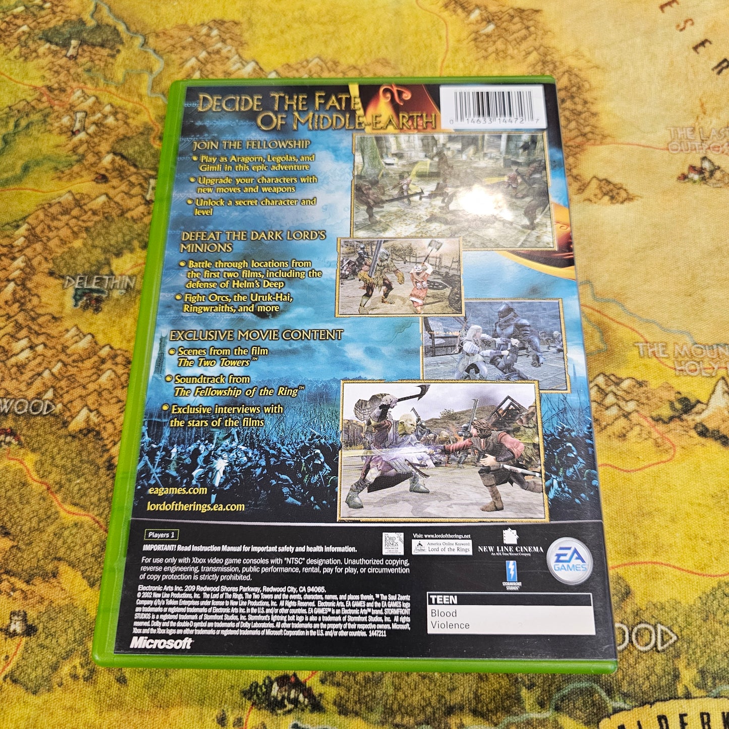 024: LOTR The Two Towers - XBox