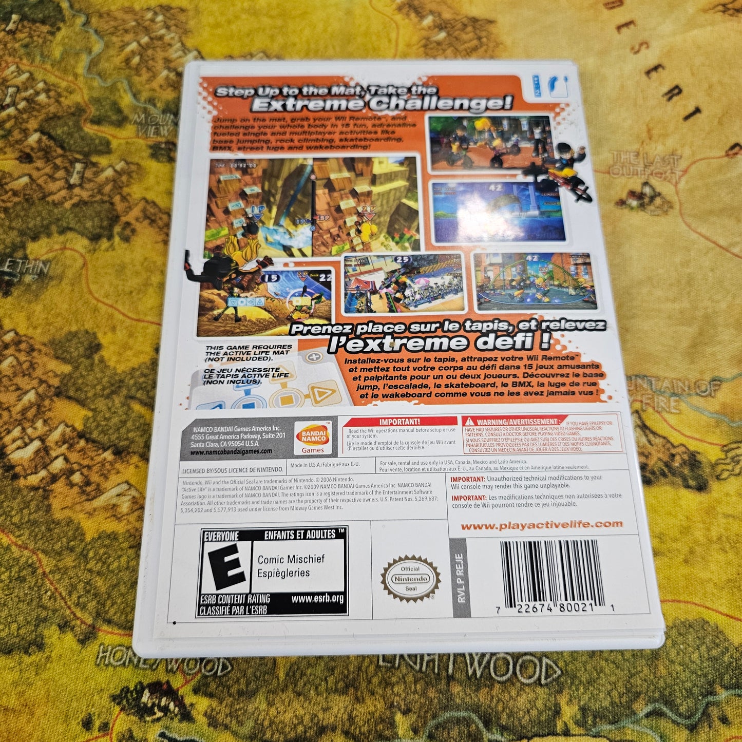 021: Active Life: Extreme Challenge - Wii