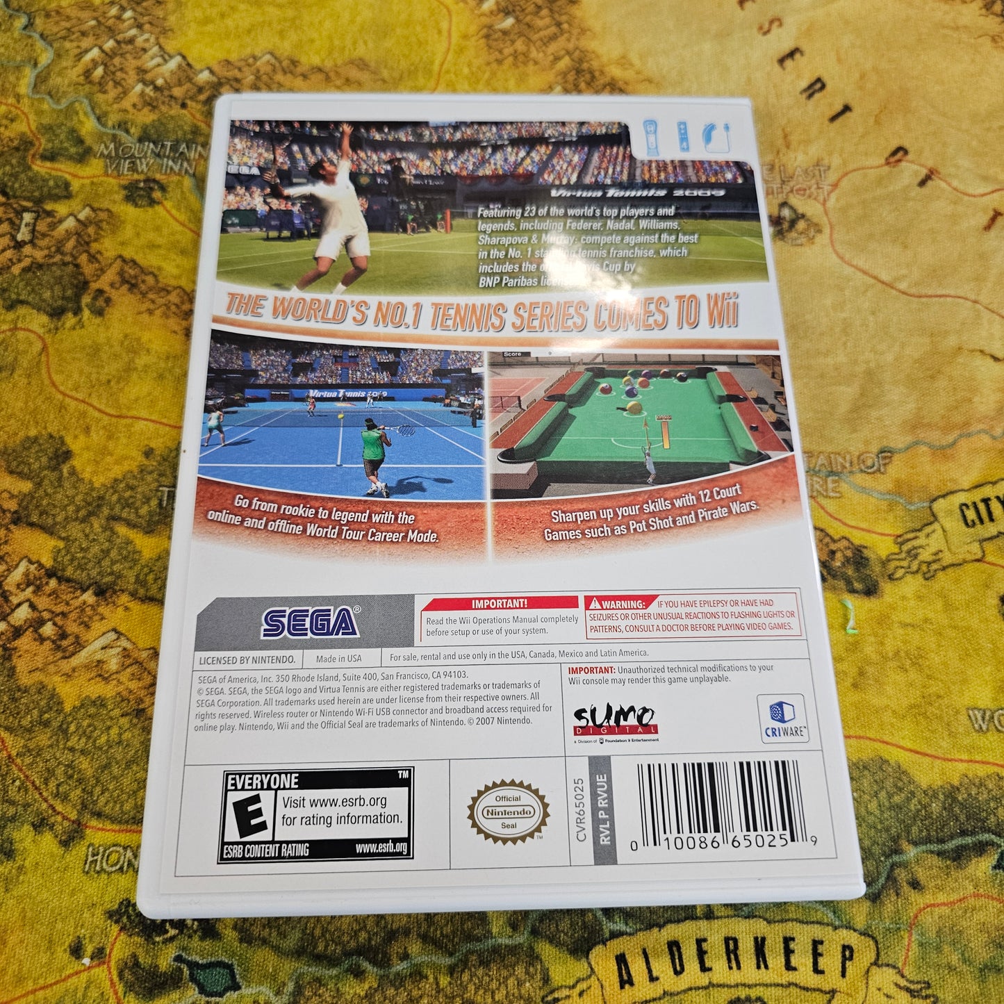 016: Virtua Tennis 2009 - Wii