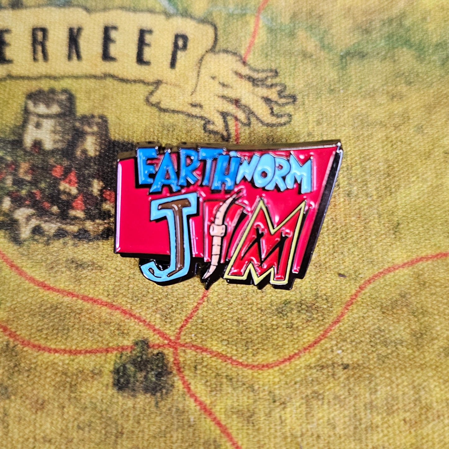 146: Earthworm Jim Pin