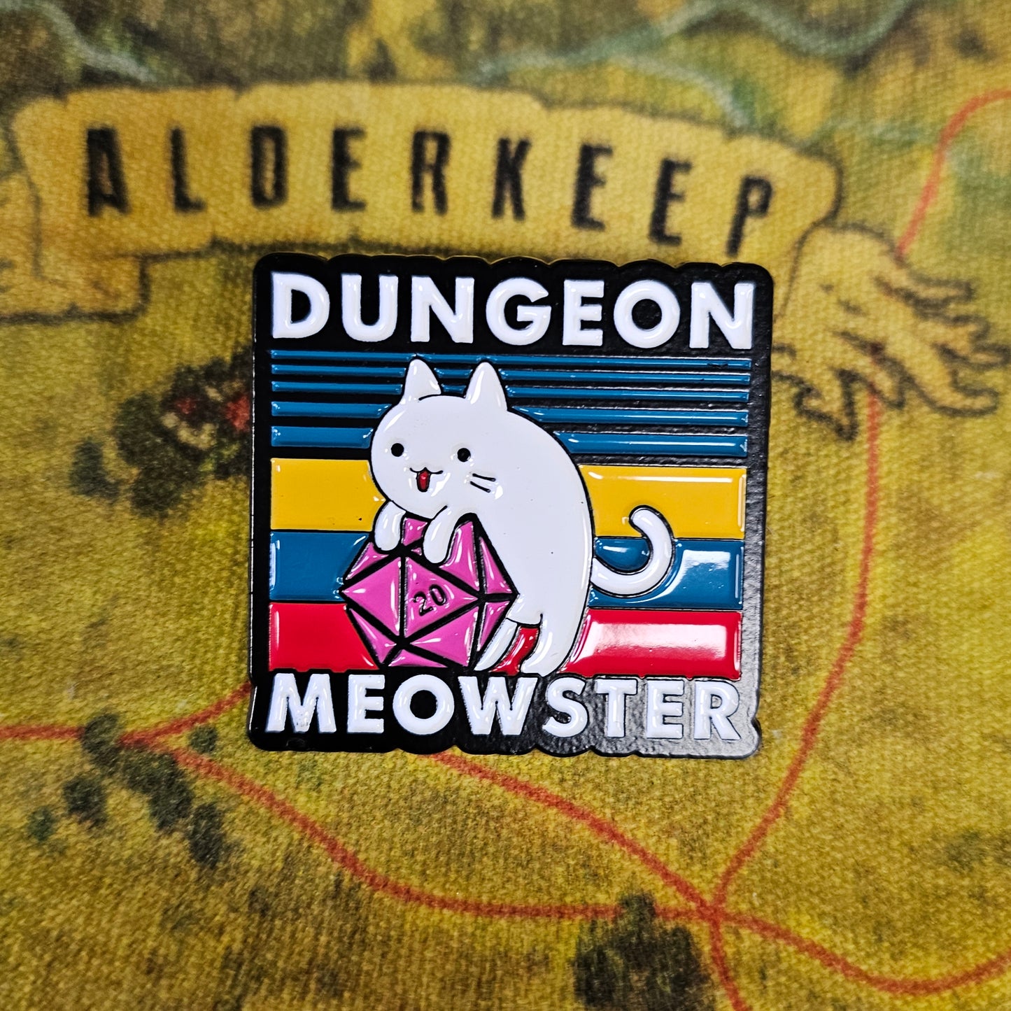 142: Dungeon Meowster Pin
