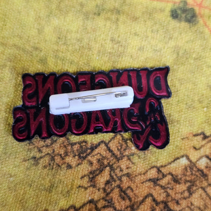 139: D&D Acrylic Pin