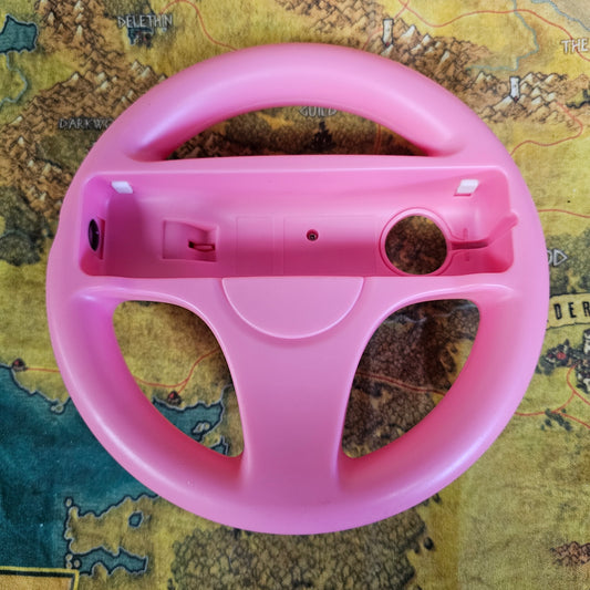 110: Pink Wii Wheel