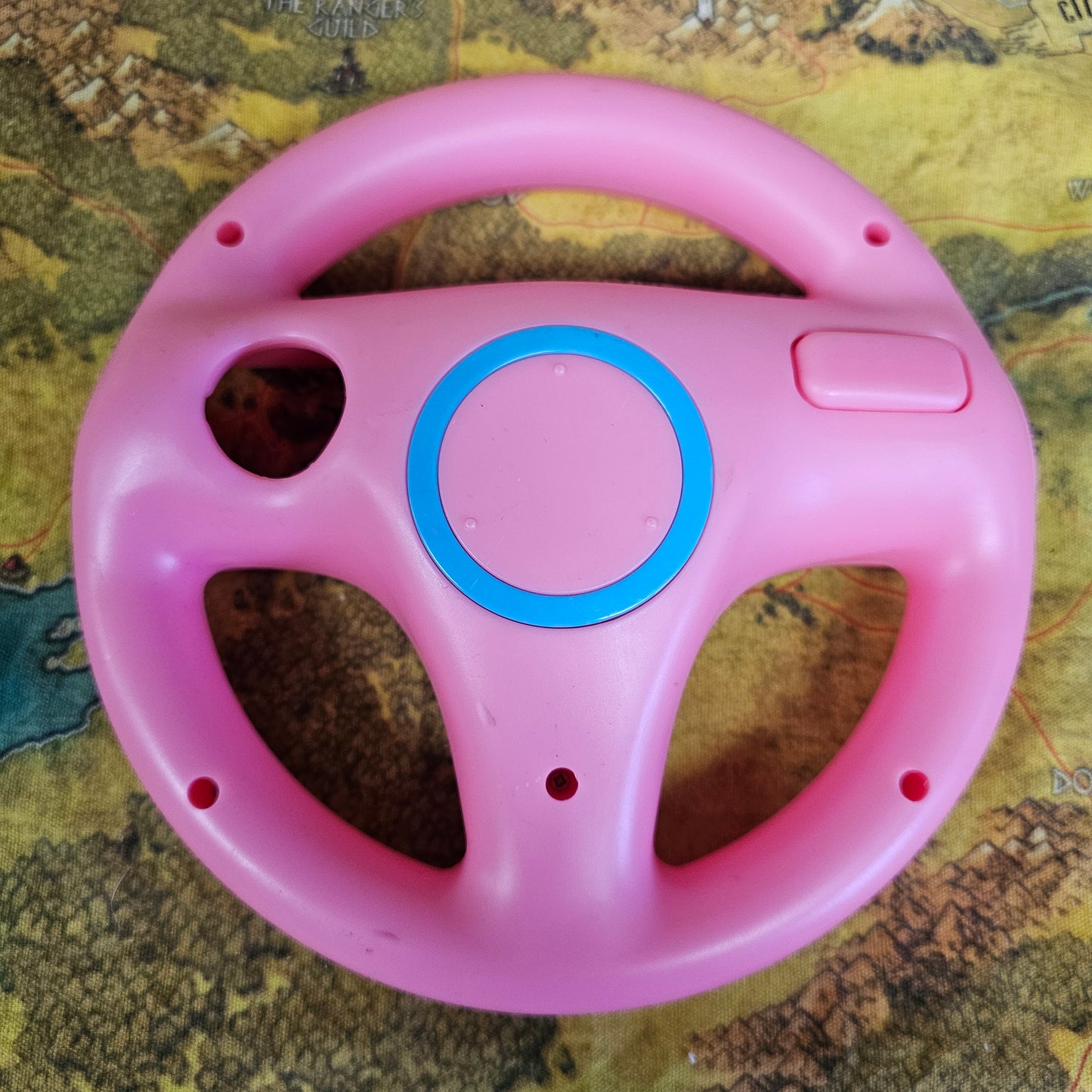 110: Pink Wii Wheel
