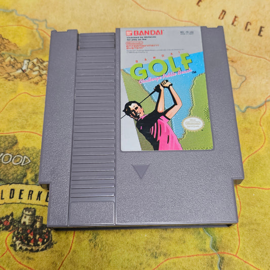020: Bandai Golf: Challenge Pebble Beach- NES