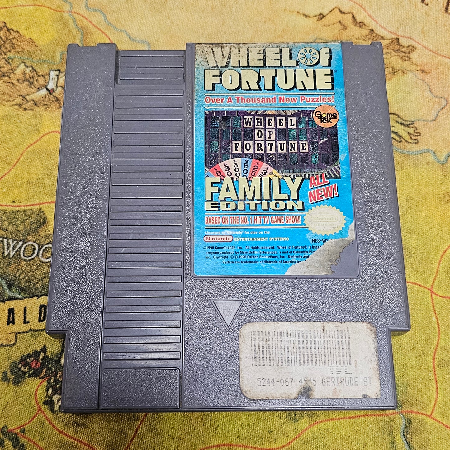 013: Wheel of Fortune Family Edition - NES