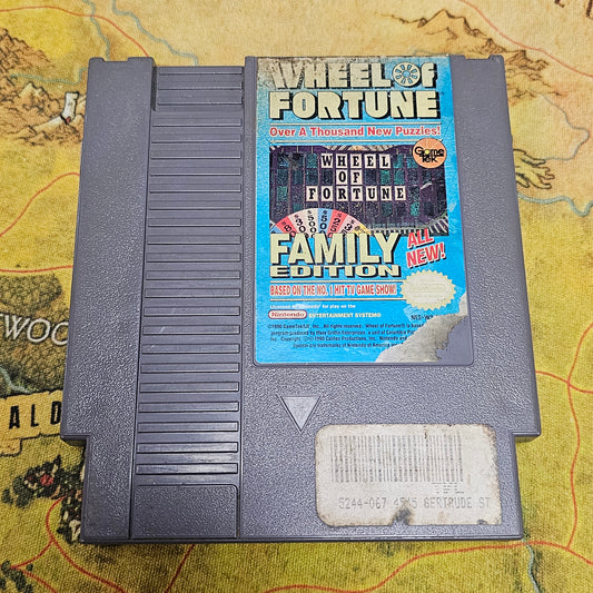 013: Wheel of Fortune Family Edition - NES