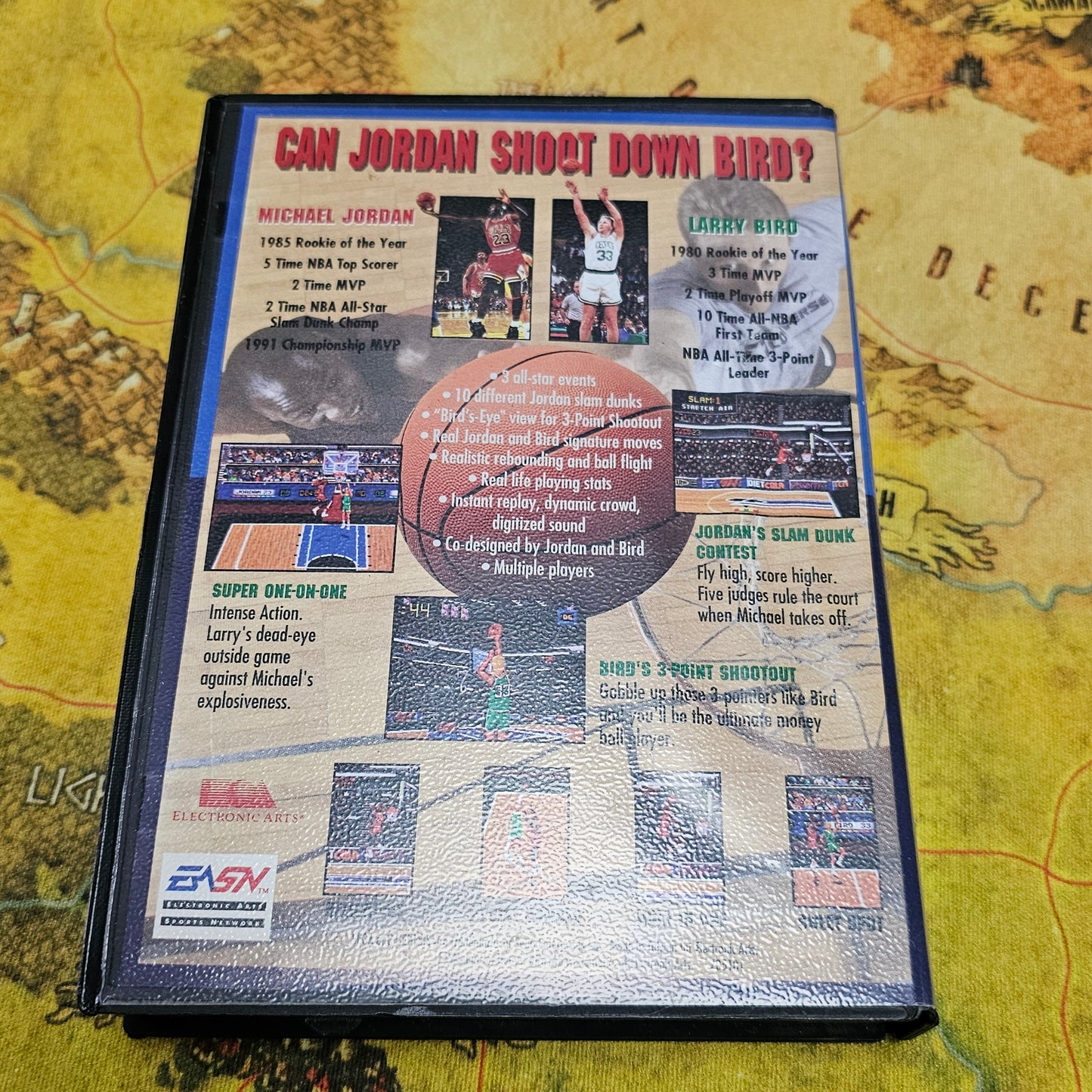 024: Jordan vs. Bird: One on One - Sega Genesis
