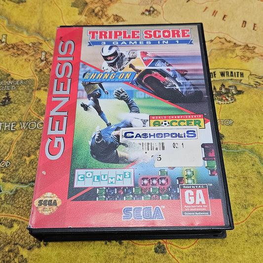 030: Triple Score: 3 Games in 1 - Sega Genesis
