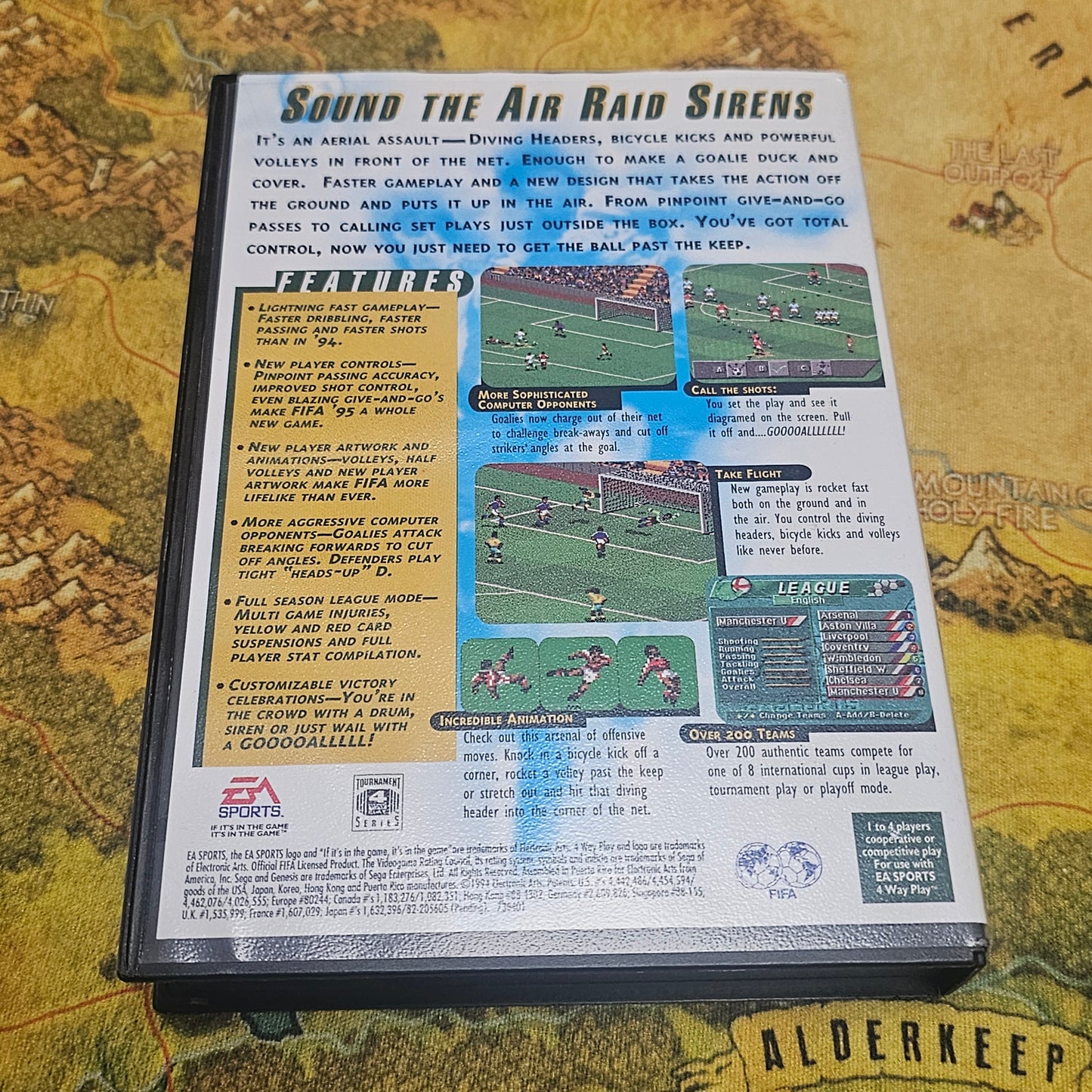028: FIFA Soccer 95 - Sega Genesis
