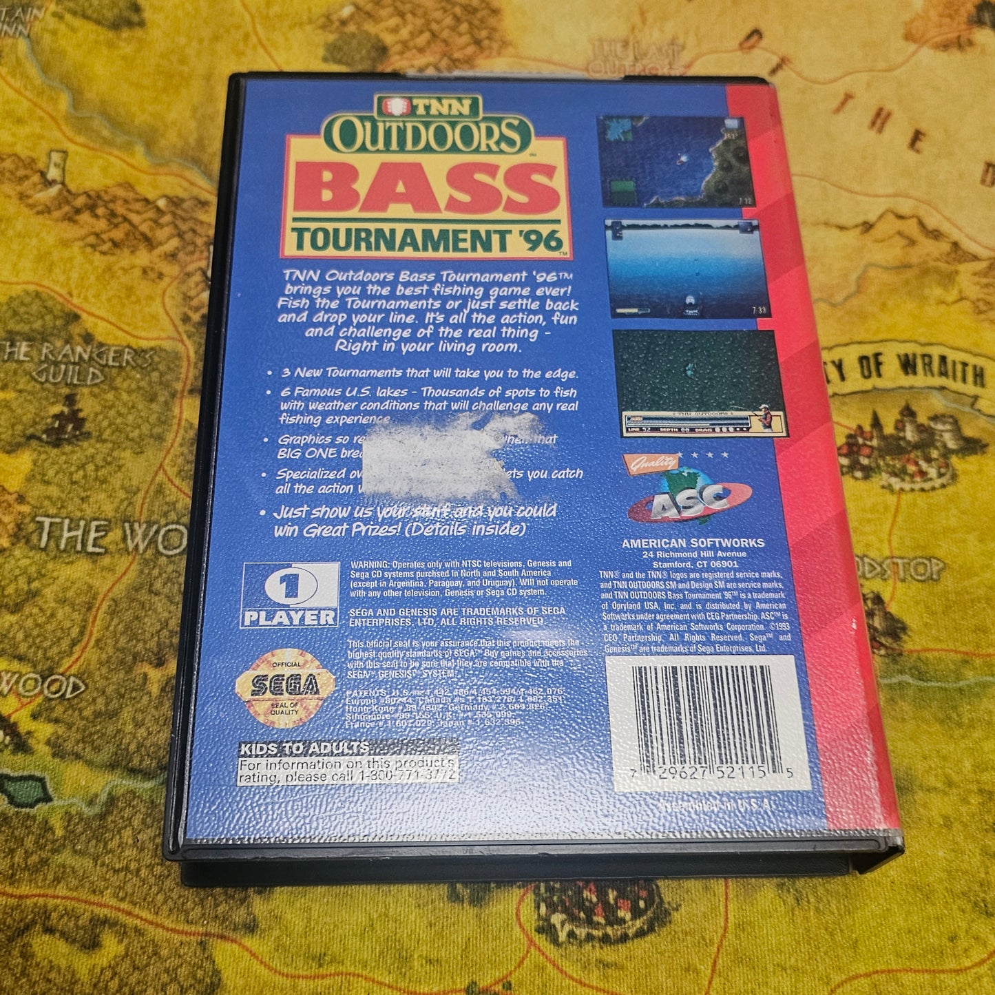 027: TNN Outdoors Bass Tournament '96 - Sega Genesis