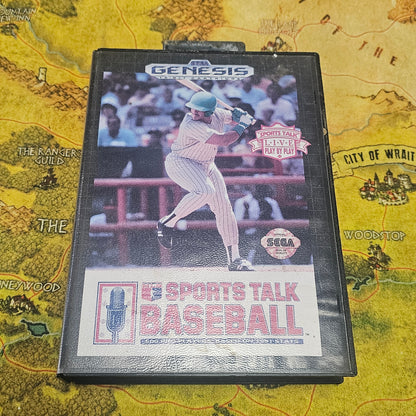 033: Sports Talk Baseball - Sega Genesis