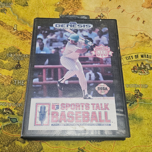 033: Sports Talk Baseball - Sega Genesis