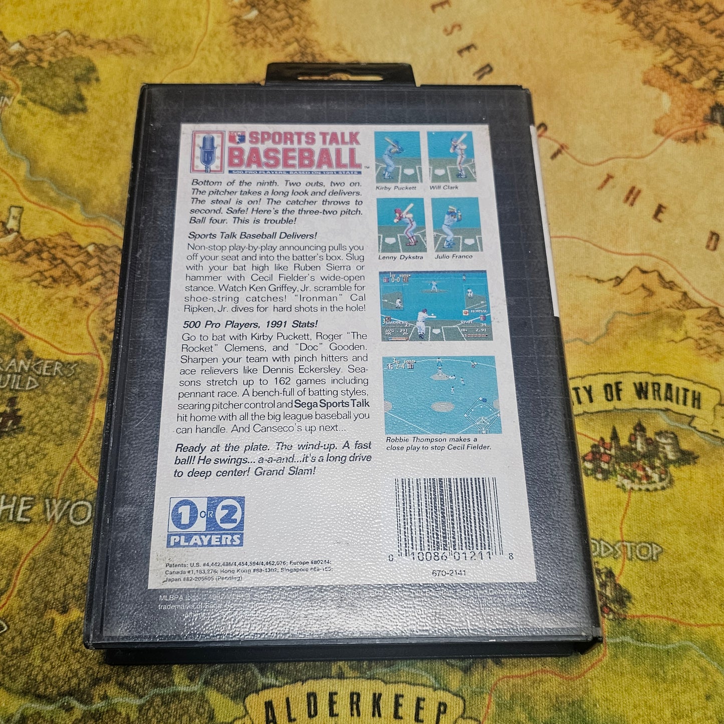 033: Sports Talk Baseball - Sega Genesis