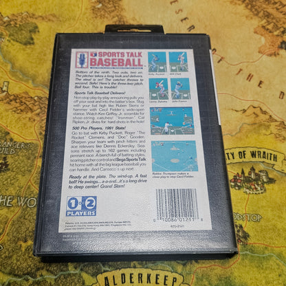 033: Sports Talk Baseball - Sega Genesis