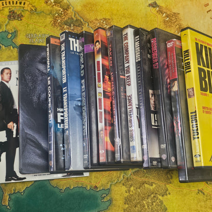 058: Action Movies x 12 (DVDs)