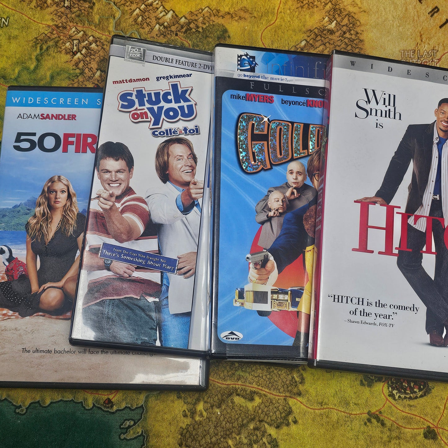 059: Comedy Movies x 4 (DVDs)