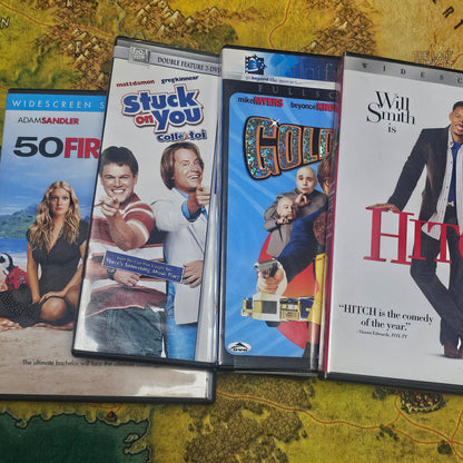 059: Comedy Movies x 4 (DVDs)