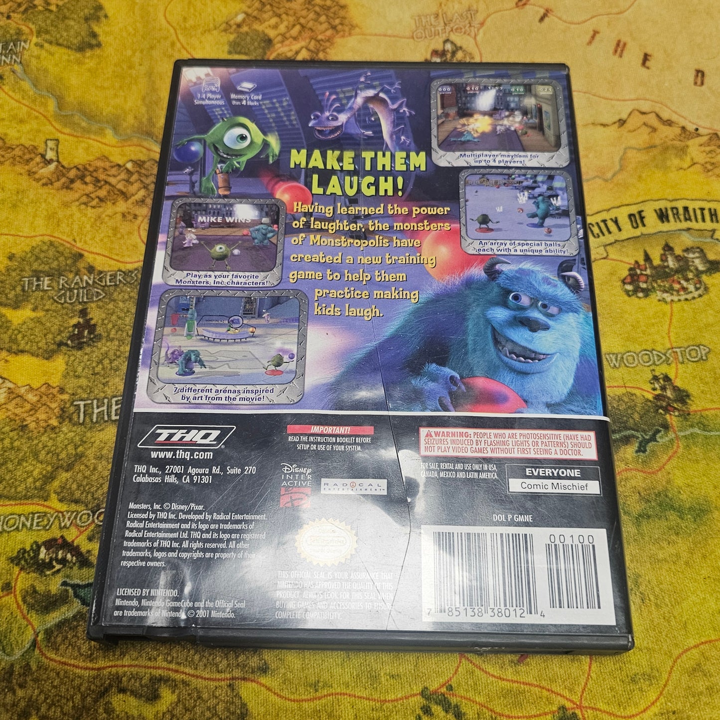 045: Monsters, Inc. Scream Arena - GameCube