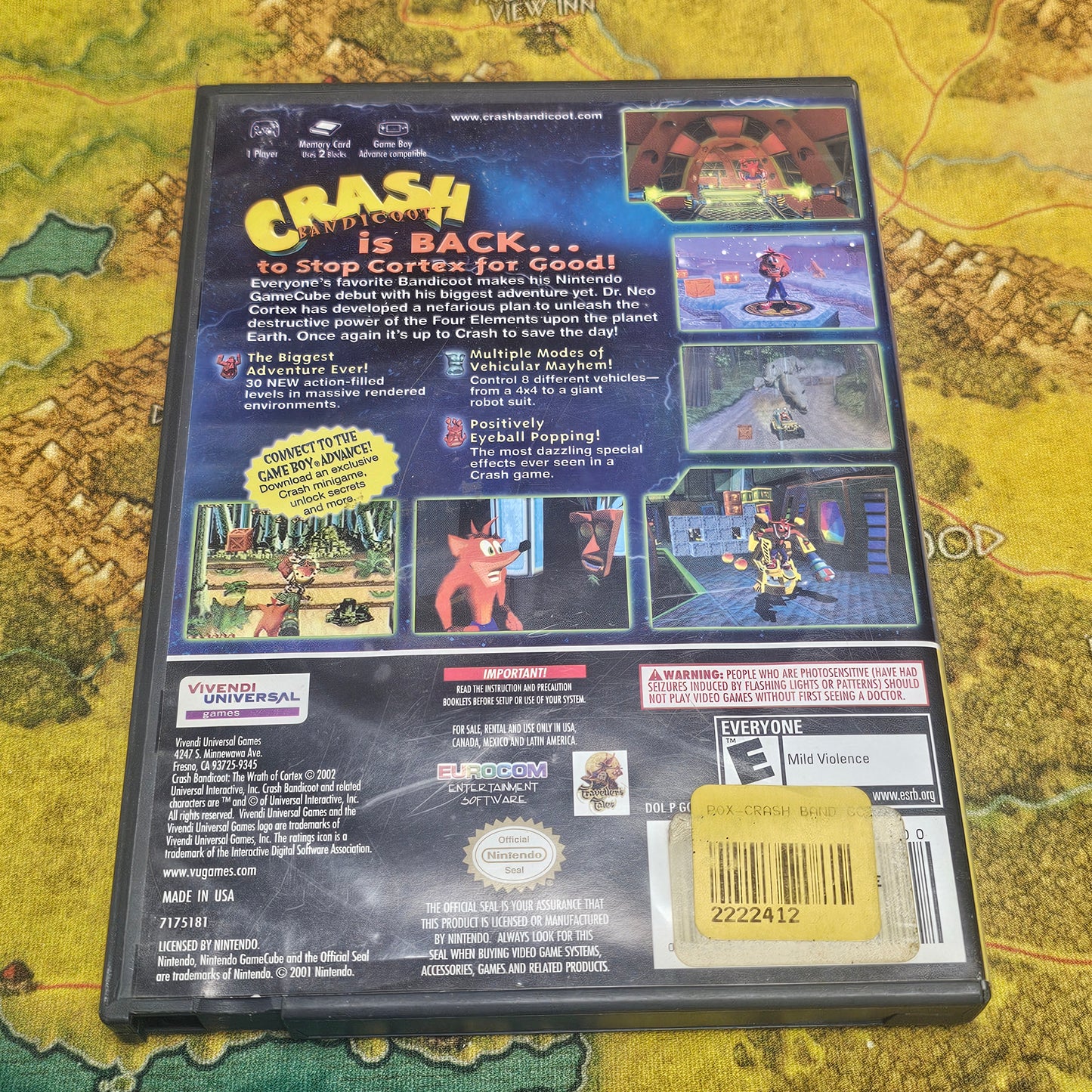 046: Crash Bandicoot: The Wrath of Cortex - GameCube