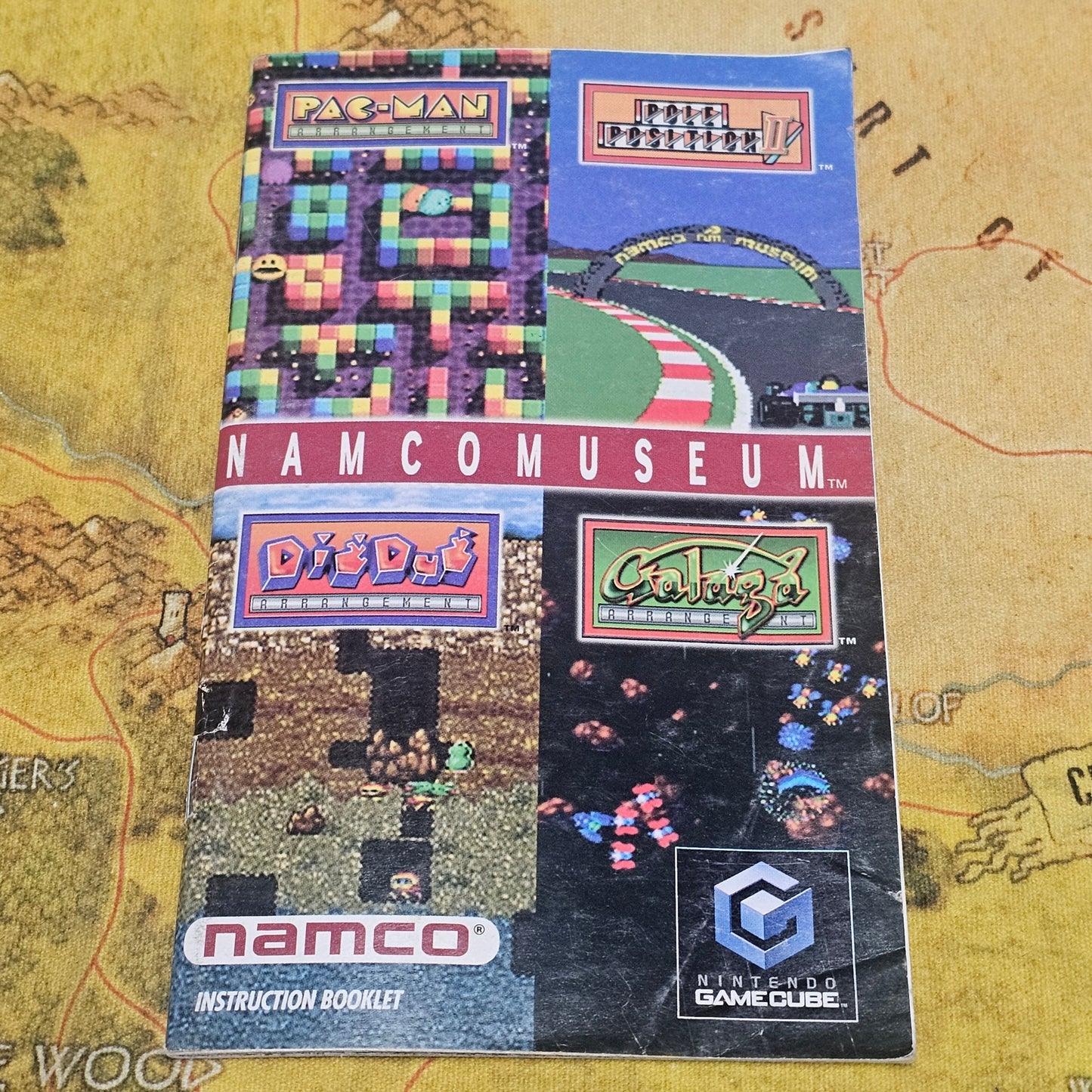 075: MANUAL: Namco Museum - GameCube