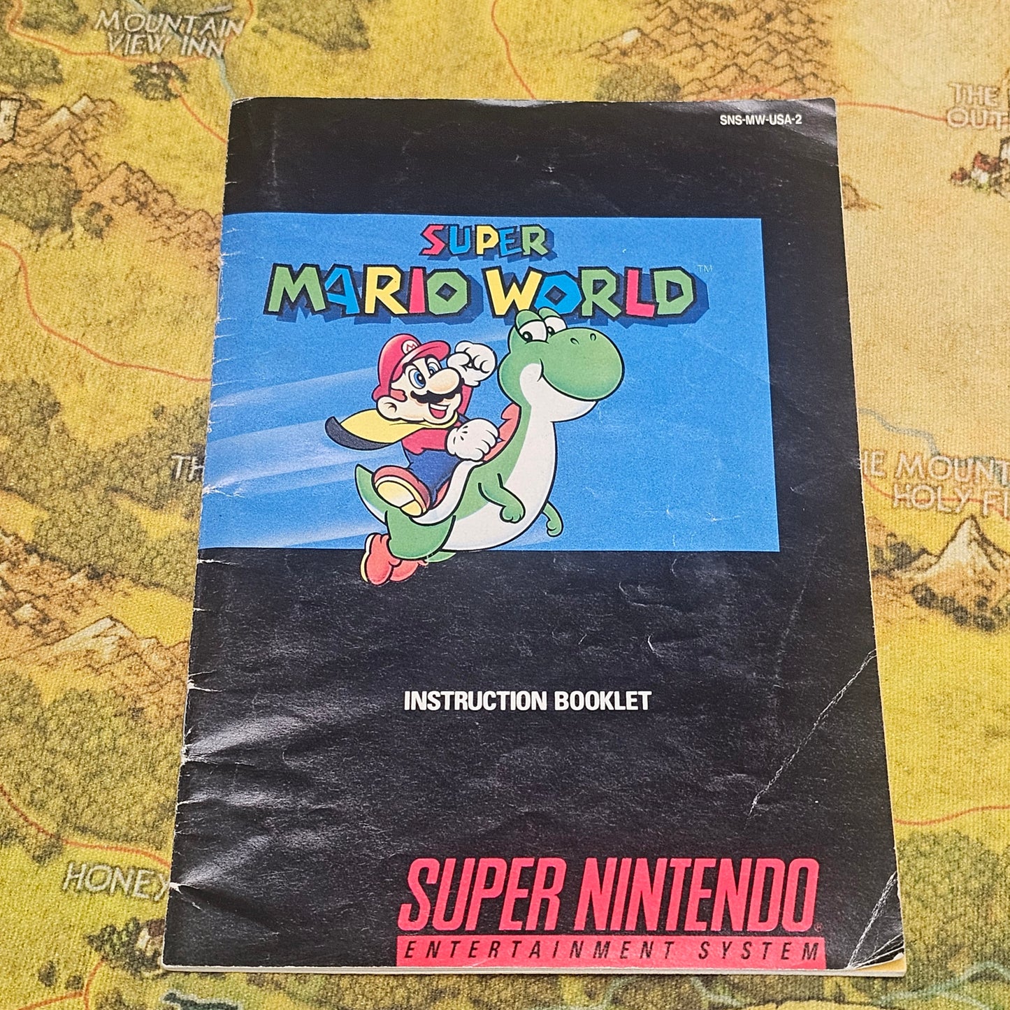 073: MANUAL: Super Mario World - NES