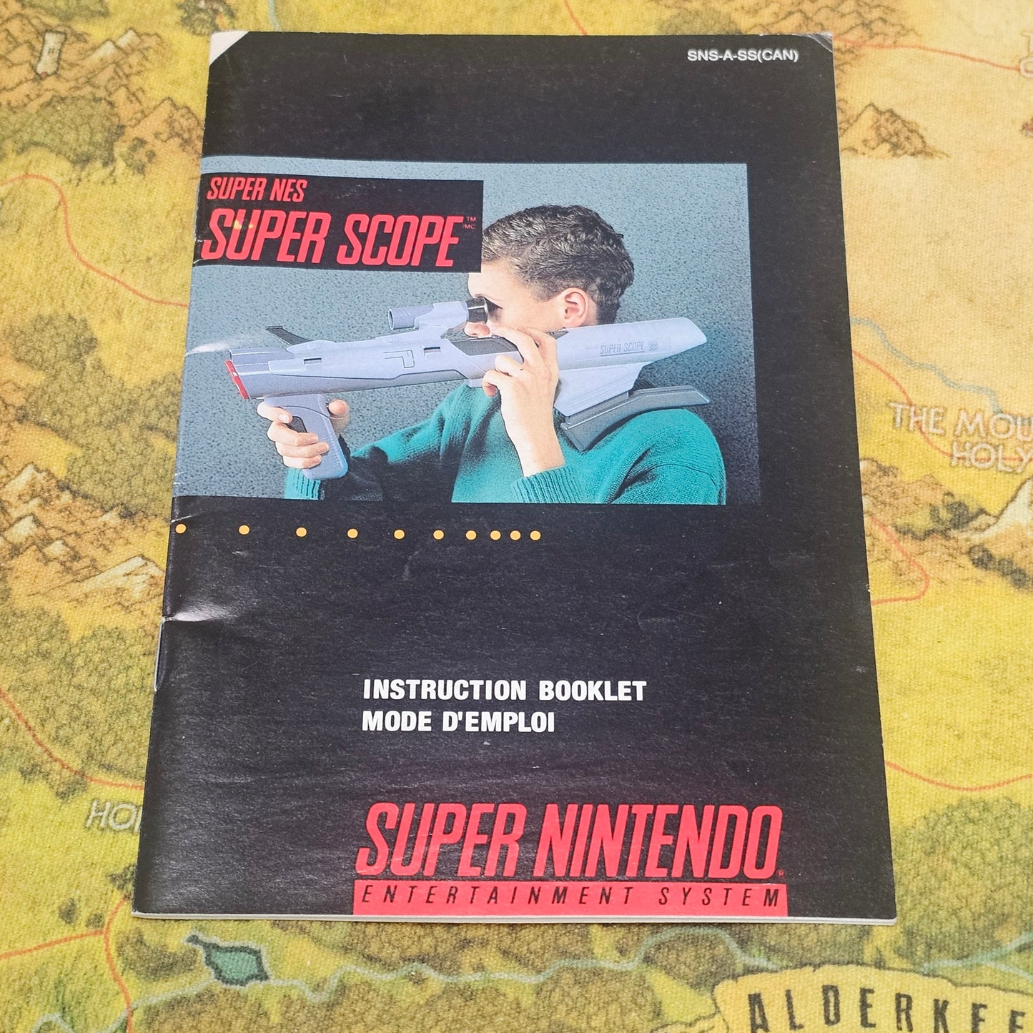 072: MANUAL: Superscope Manual - SNES