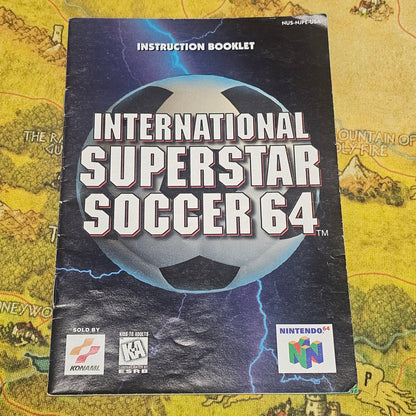 069: MANUAL: International Superstar Soccer 64 - N64