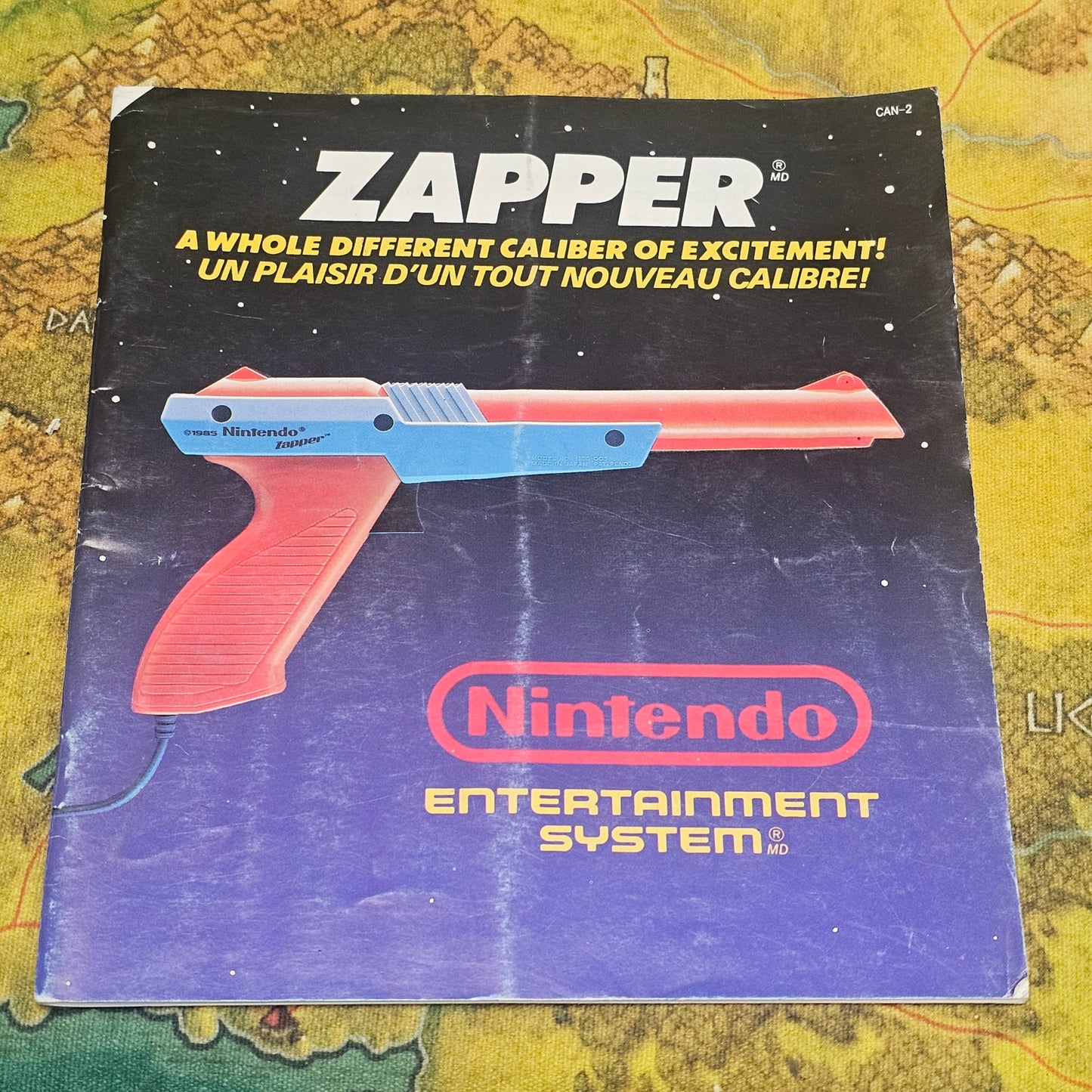 068: MANUAL: Zapper Manual - NES