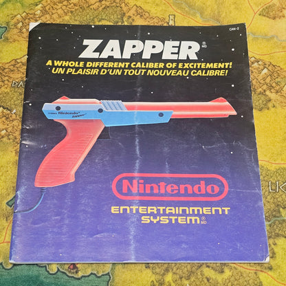 068: MANUAL: Zapper Manual - NES