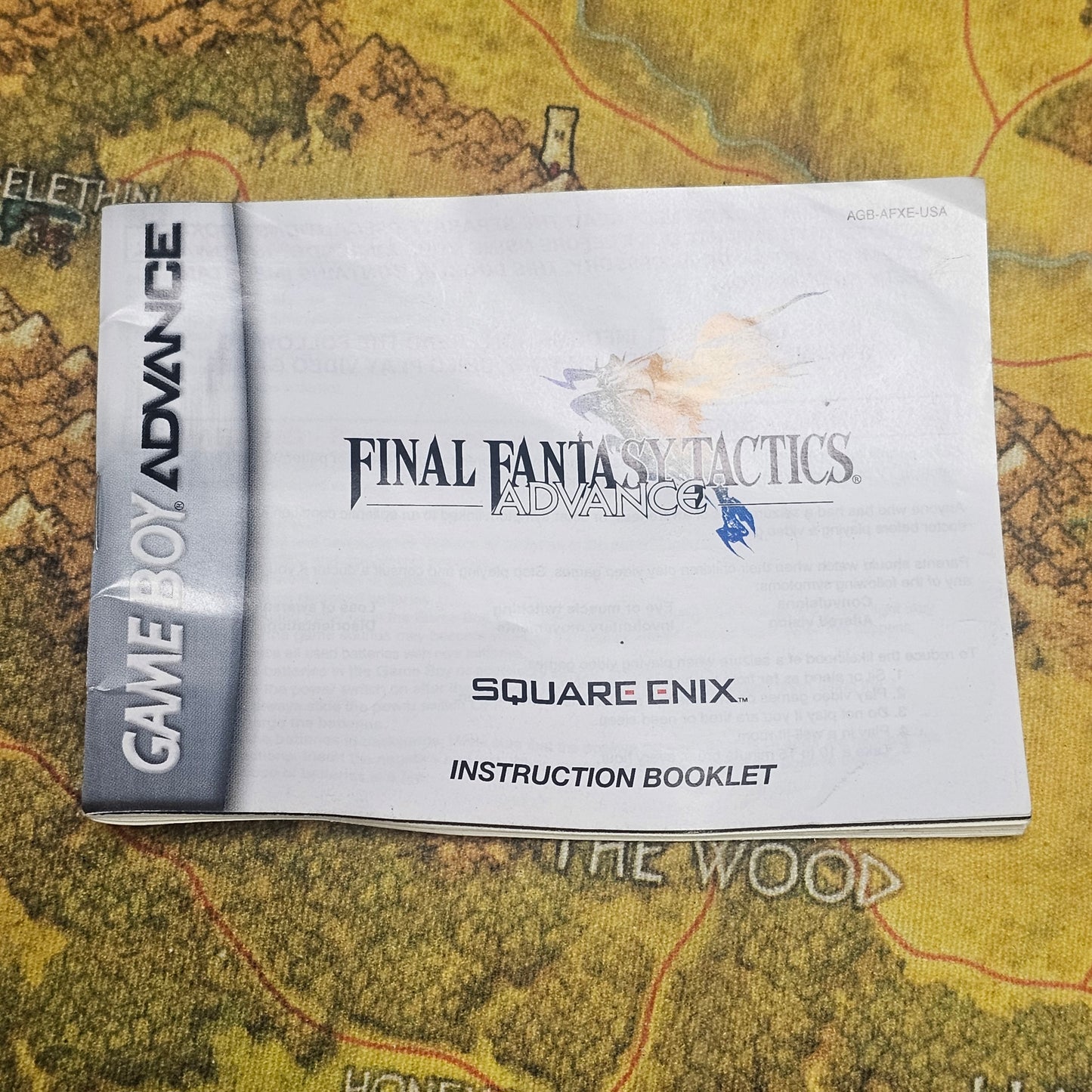 067: MANUAL: Final Fantasy Tactics Advance - GBA