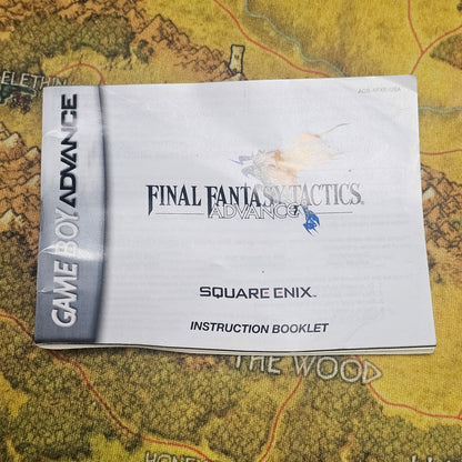 067: MANUAL: Final Fantasy Tactics Advance - GBA