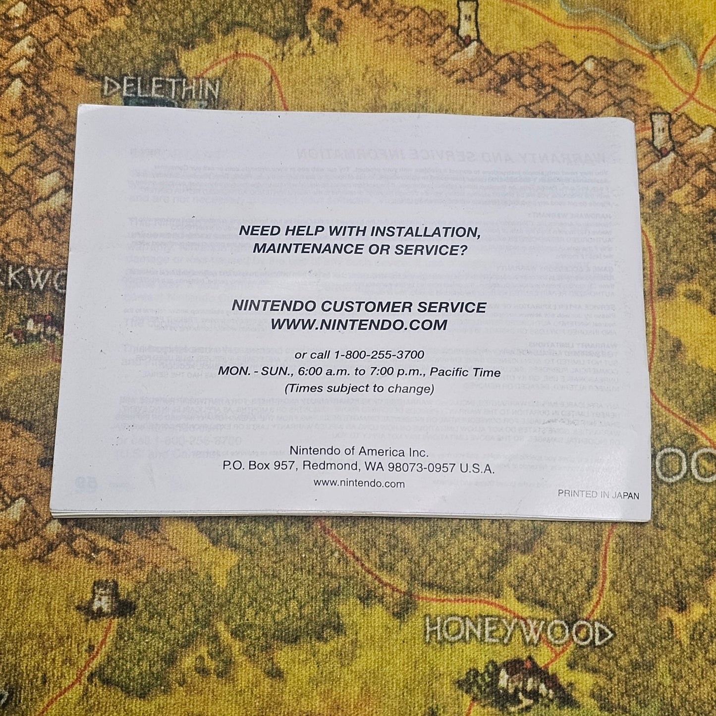 067: MANUAL: Final Fantasy Tactics Advance - GBA
