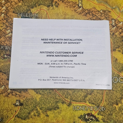 067: MANUAL: Final Fantasy Tactics Advance - GBA
