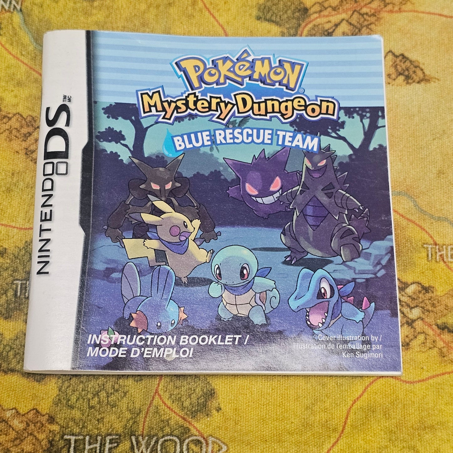 064: MANUAL: Pokemon Mystery Dungeon Blue Rescue Team - DS