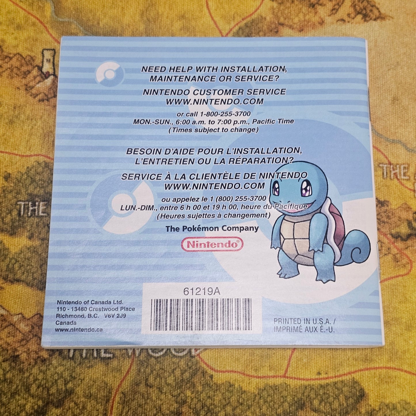 064: MANUAL: Pokemon Mystery Dungeon Blue Rescue Team - DS
